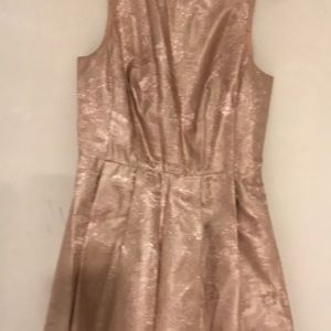 Xscape Blush Jacquard Dress